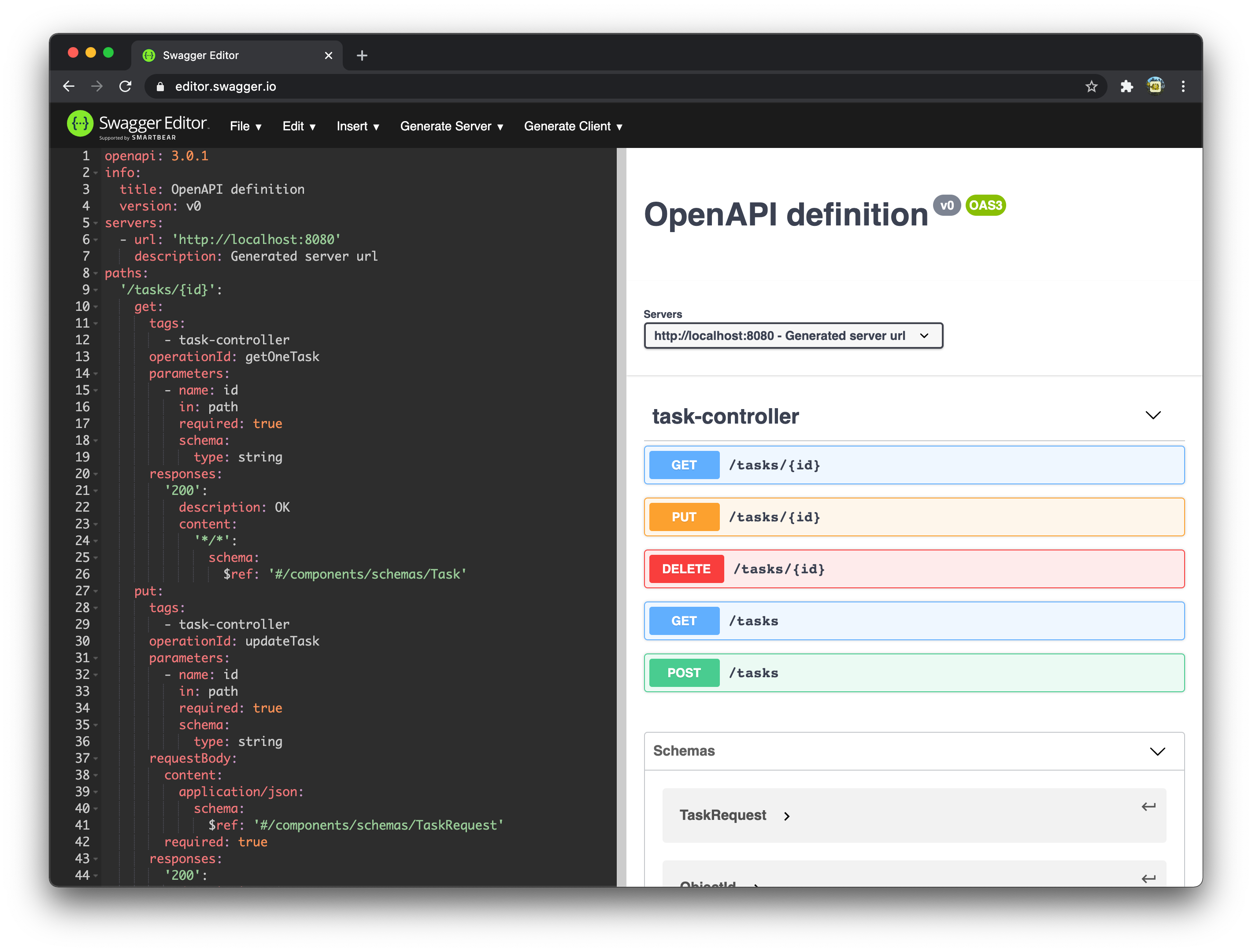 Swagger openapi